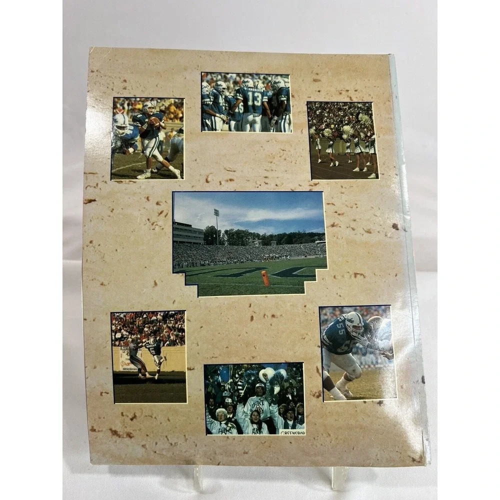 Duke 1990 Football Media Guide NCAA Vintage Sports Americana Program Book